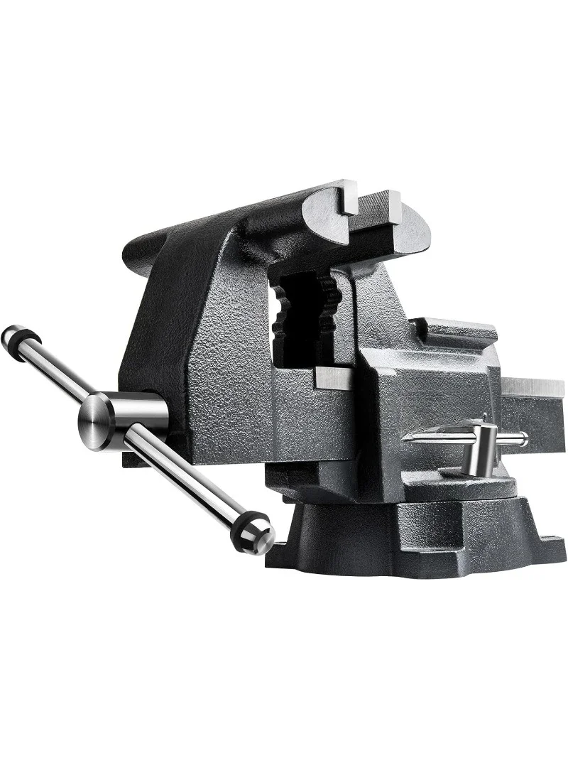 جودة عالية CR80A 8 بوصة منجلة شديدة التحمل مع سندان وقاعدة دوارة 190 درجة (8 بوصة) #1