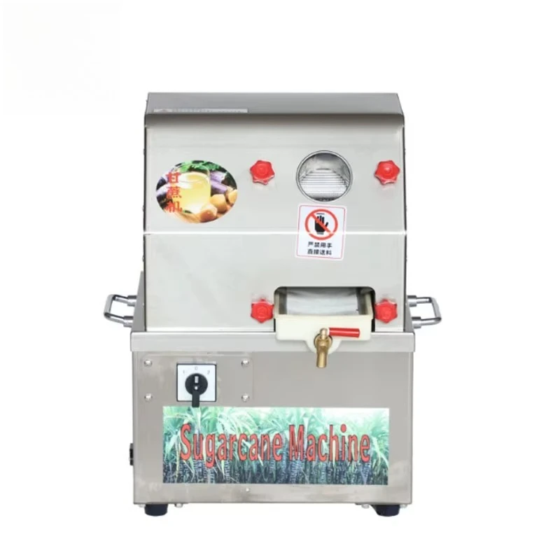 Electric Sugarcane Juicer Machine Press Stainless Steel Food Processing Commercial Squeezer Fruit Squeezing Equipment