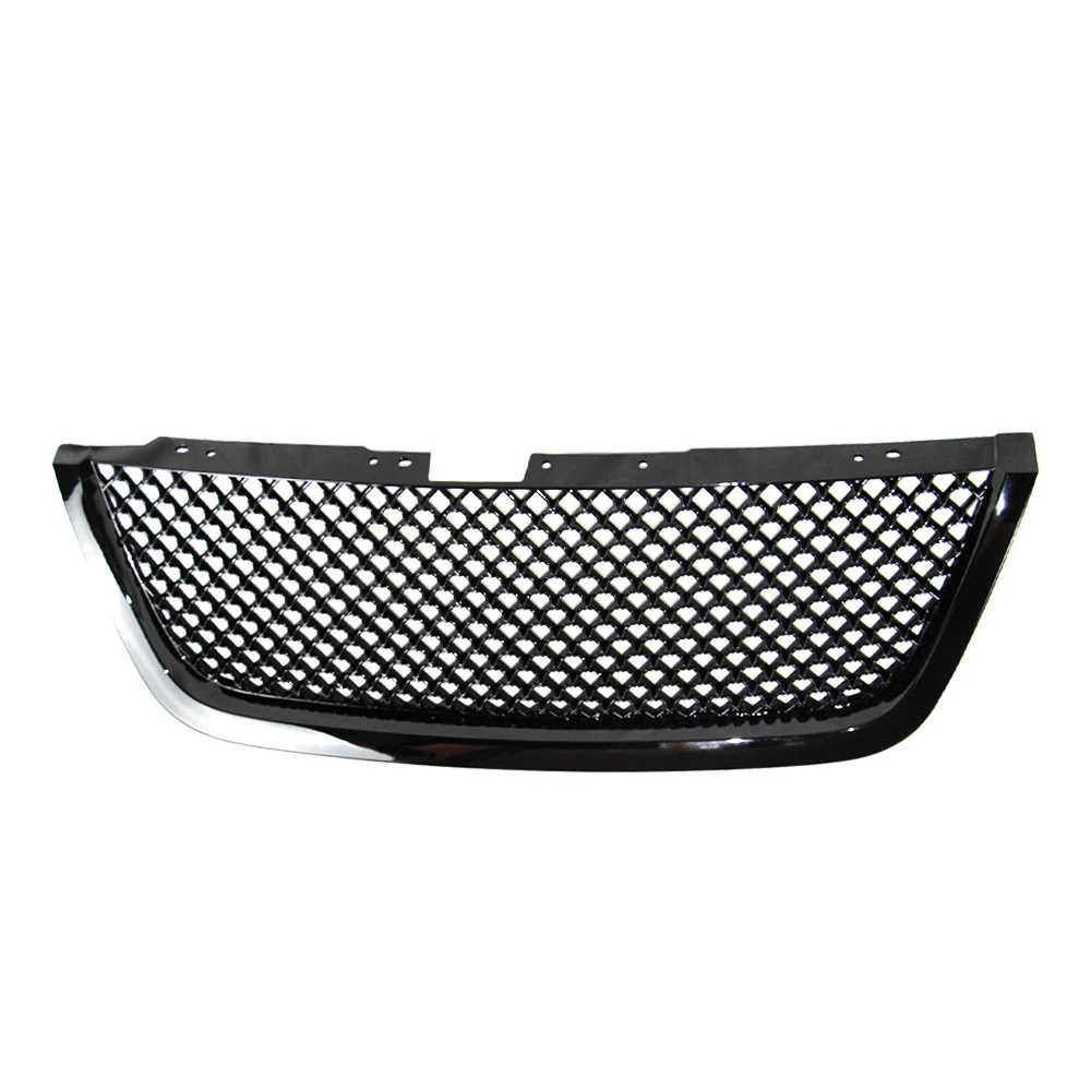 Radiator Grille Car Mesh Grill Gloss Blsck Fit For GMC Acadia 2007 2008 2009 Front Racing Grills Upper Grid Auto Accessories