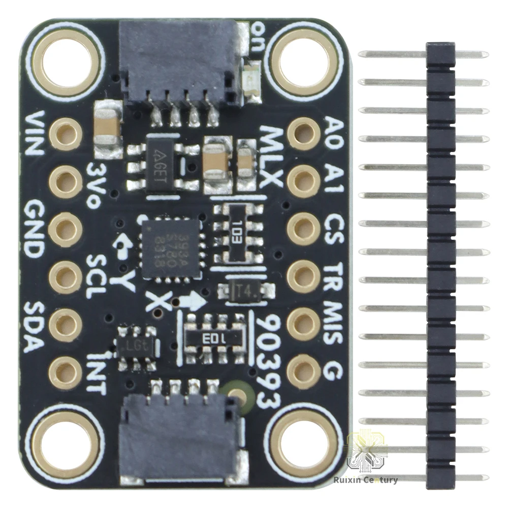 adafruit-4022-mlx90393-三軸磁力計評価ボード-16-ビット-±50mt-i2c-spi-stemma-qt-純正