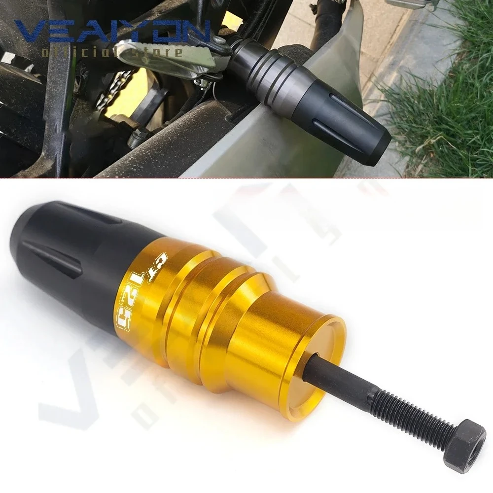 

Motorcycle Accessories CNC Aluminum parts Exhaust Sliders Crash Pads Protector For CT 125 Hunter Cub CT125 2020 2021 2022