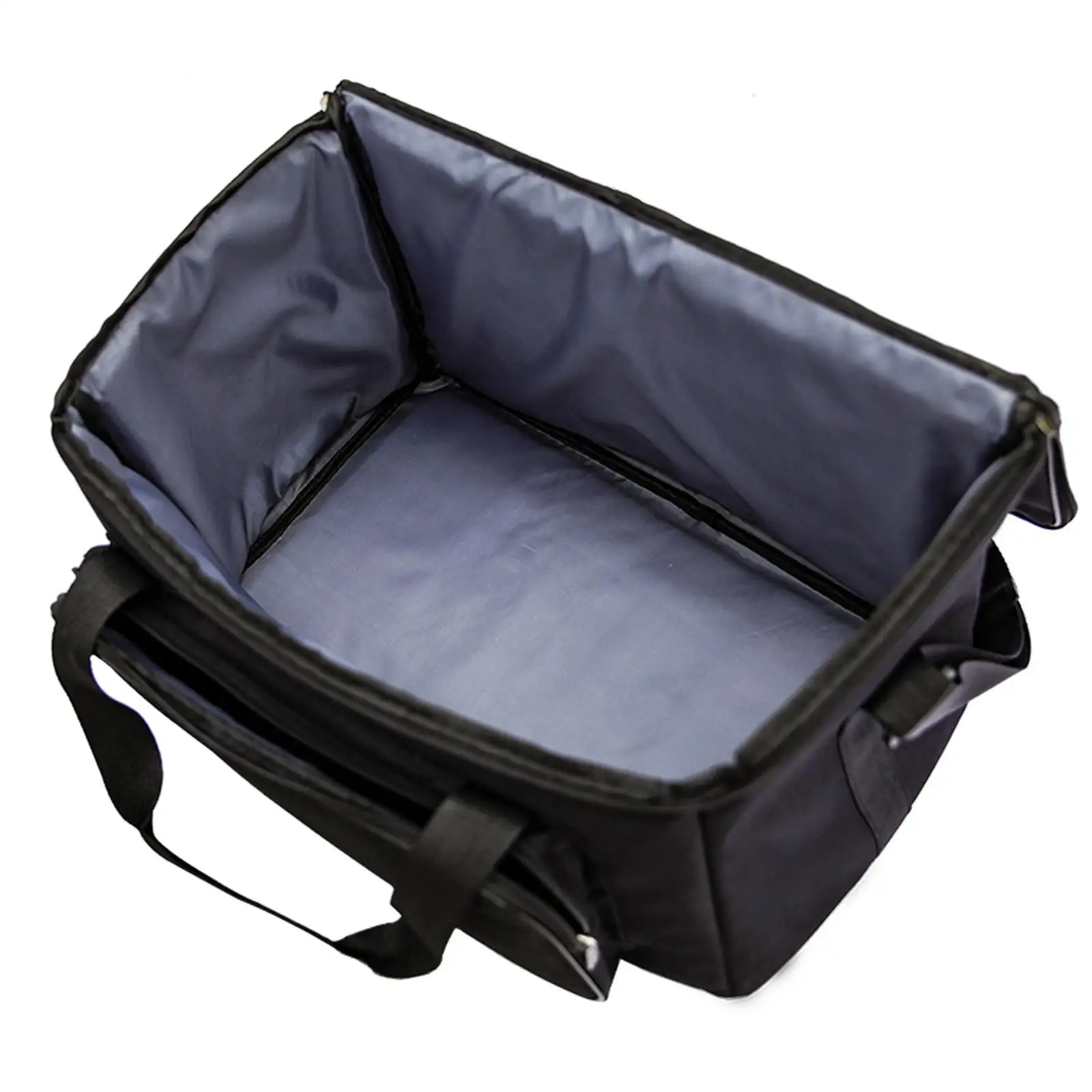Shockproof Speaker Carrying Bag Oxford Cloth Travel Tote with Handle Shoulder Strap Fits Audio Equipment and Headphone Bag