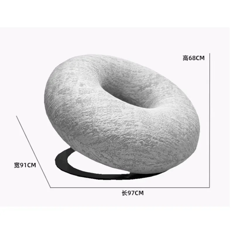 Donut sofa designer Lazy sofa chair Internet celebrity designer