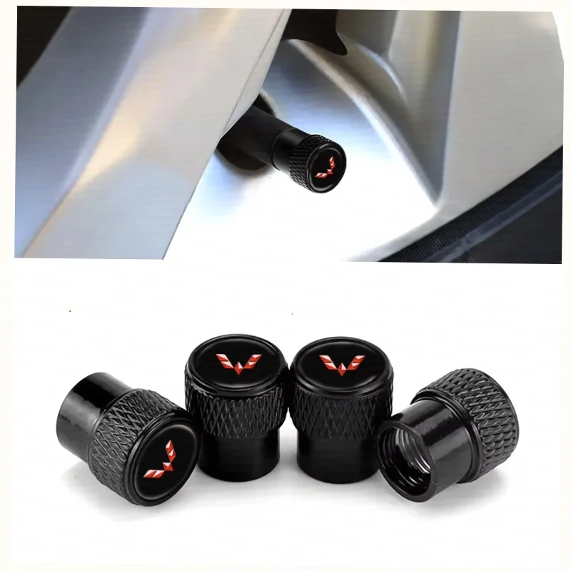 Car Wheel Tire Valve Cap For Wuling Starlight 730 Binguo Xingchi Almaz Bingo Darion Jiachen Journey 530 Tyre Stem Air Cap Covers