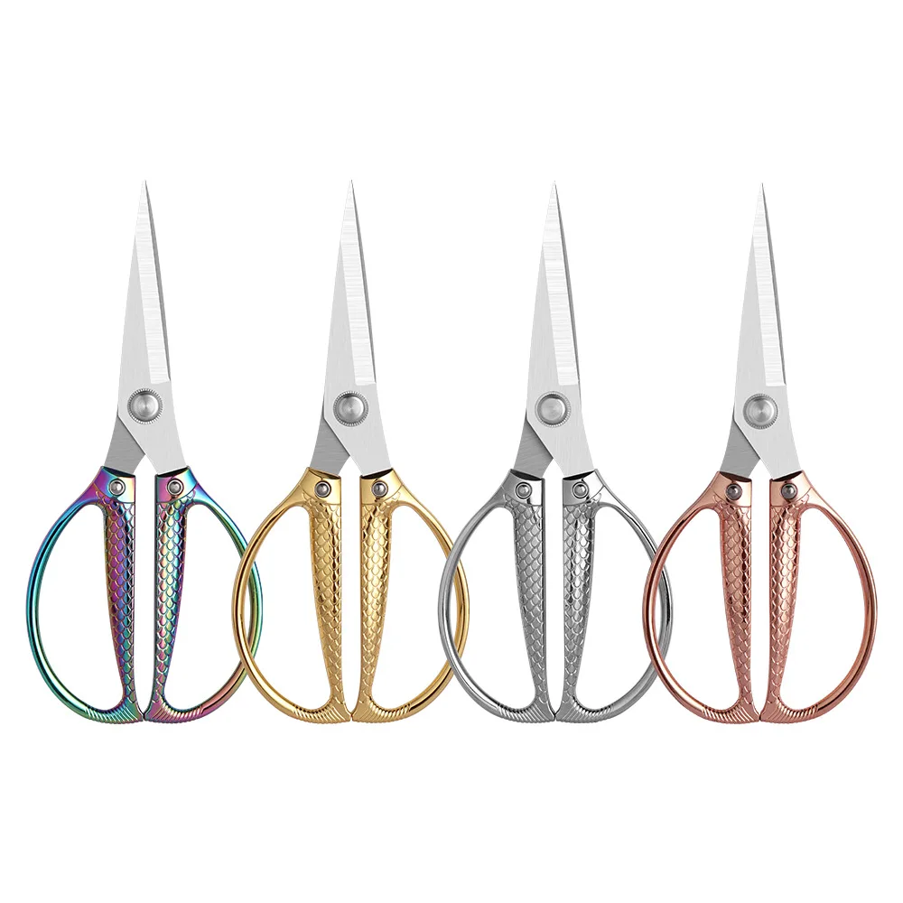 SK5 Stainless Steel Kitchen Shears 4 Colors - Heavy Duty Poultry Bone Cutter Household Tailor Scissors For Chicken/Fish
