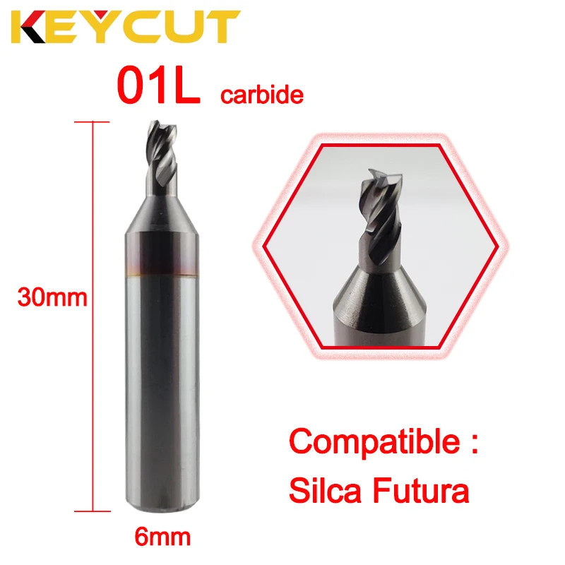 

SILCA Futura 01L 01LW 2.5mm Milling Cutter Fit for ILCO Silca Futura Auto and Pro Key Machine Aftermarket