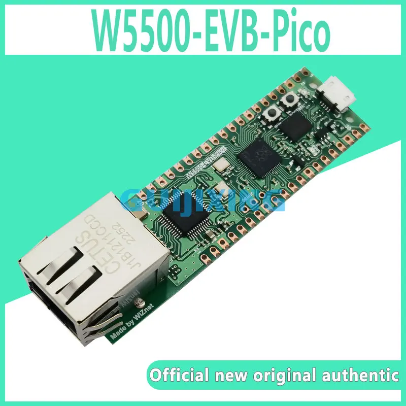 W5500-EVB-Pico RP2040 W5500 Raspberry Pi Pico WIZnet Assessment Board