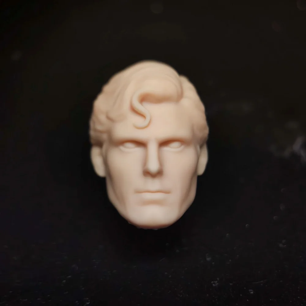 【Unpainted】In Stock 1/12 Scale Male Soldier Actor Tom Hanks Jason Statham Super Hero White Head Carving For 6'' Action Figure