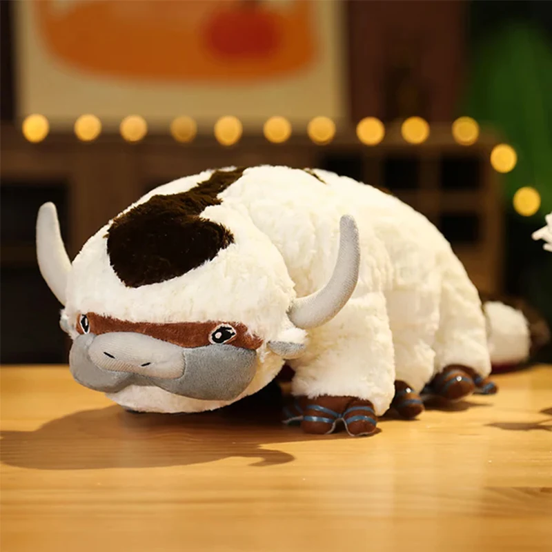 @45-53cm Anime Avatar the Last Airbender Appa Plush Toys Avatar Appa Momo Plush Soft Stuffed Dolls Toy Gifts for Children Kids