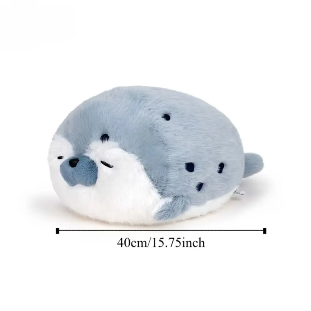 Simulation Cartoon Otter Plush Toys Funny Lifelike Animal Otter Toys Fashion Lying Down Seal Stuffed Dolls Children Toys