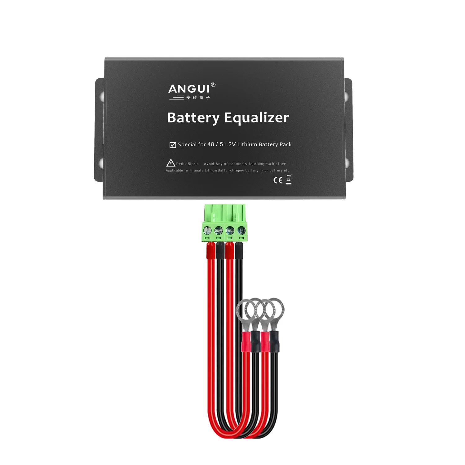 

ANGUI 48V BM402S Battery Equalizer LED Display 2 X 48V Lead Acid Gel Batteries Series Balancer 2S Active NCM 48V