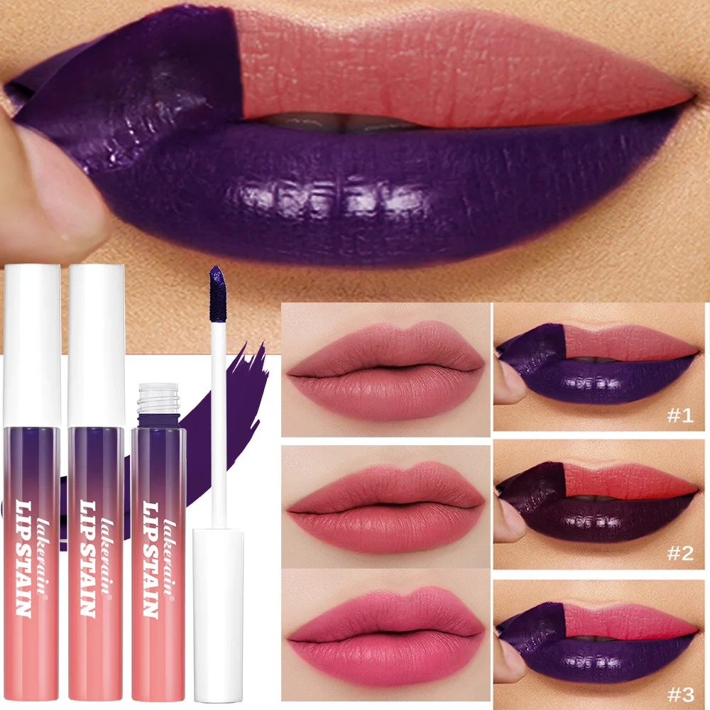 Blading All Day Lip Stain Peel Off Masque Tonalidade labial nude de longa duração, à prova d'água e à prova de transferência, acabamento fosco Peel Off Lip