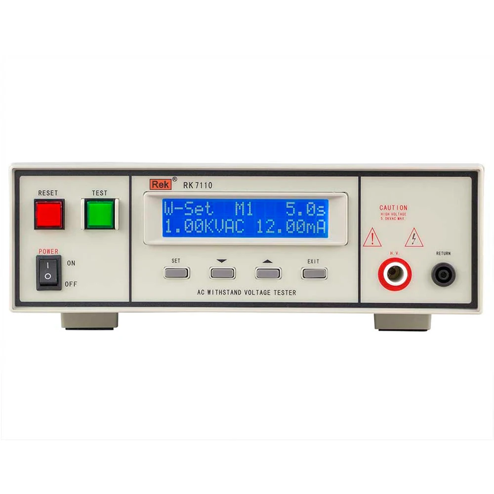 Programmed voltage insulation tester AC-DC 5KV digital display RK7122can measure high voltage breakdown of insulation resistance