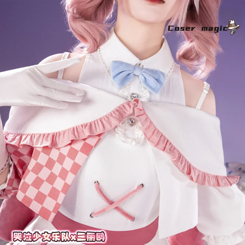 الفتيات الفرقة صرخة ‌   نينا 486 تومو هينا أزياء تنكرية موحدة للهالوين كرنفال حفلة عيد الميلاد لعب دور الملابس الملابس