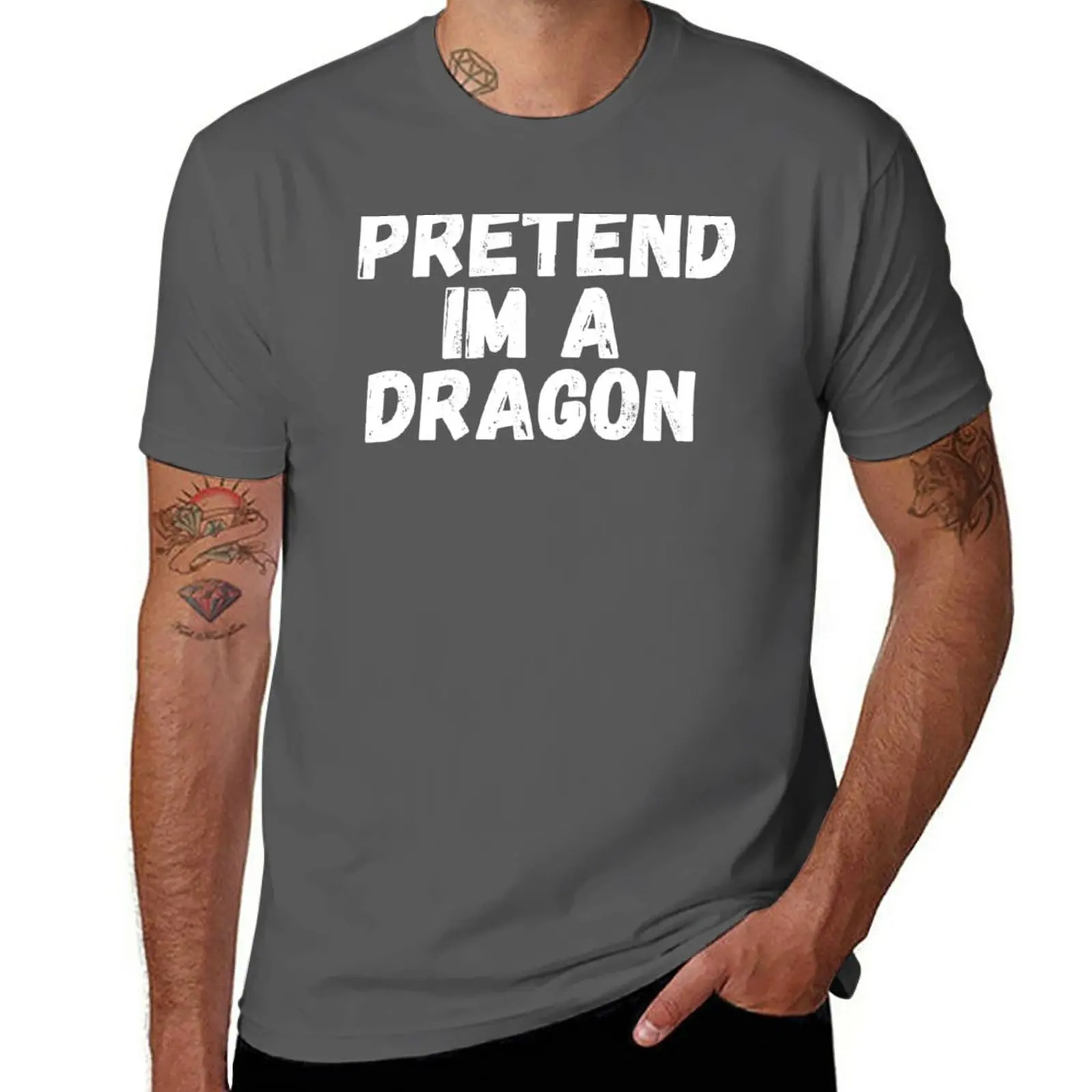 New Pretend Im A Dragon T-Shirt customized t shirts oversized t shirts sports fan t-shirts kawaii clothes oversized t shirt men