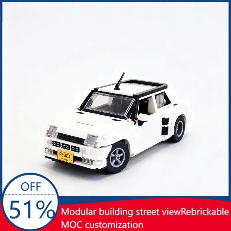 

NEW 1308 PCS MOC 10295 Turbo Car Building Blocks Educational DIY Assembly Children Toy Xmas Popular Gift Collection And Display