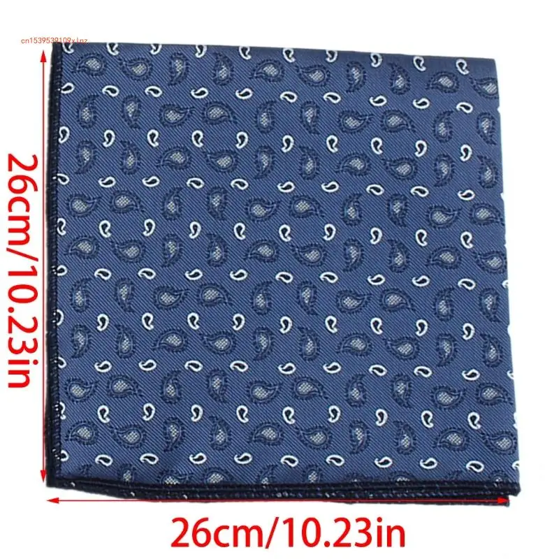 Pañuelo 26x26cm para hombre, traje negocios, tela bolsillo, pañuelo cuadrado bolsillo y transpirable, toalla