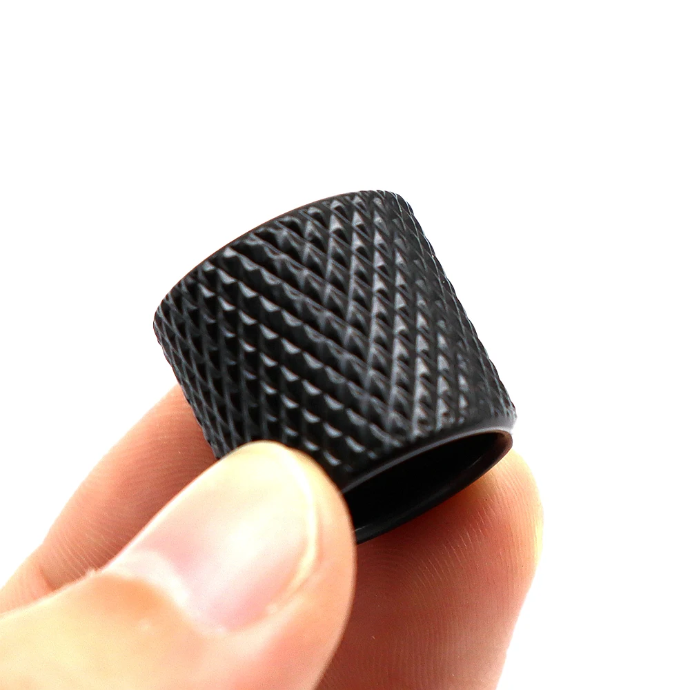 3 stücke/4 stücke Gitarre Knöpfe Metall 6mm Flache Top Ton Gitarre Volume Tone Knöpfe Topf Control knöpfe Für Elektrische Gitarre Bass – Detail 5