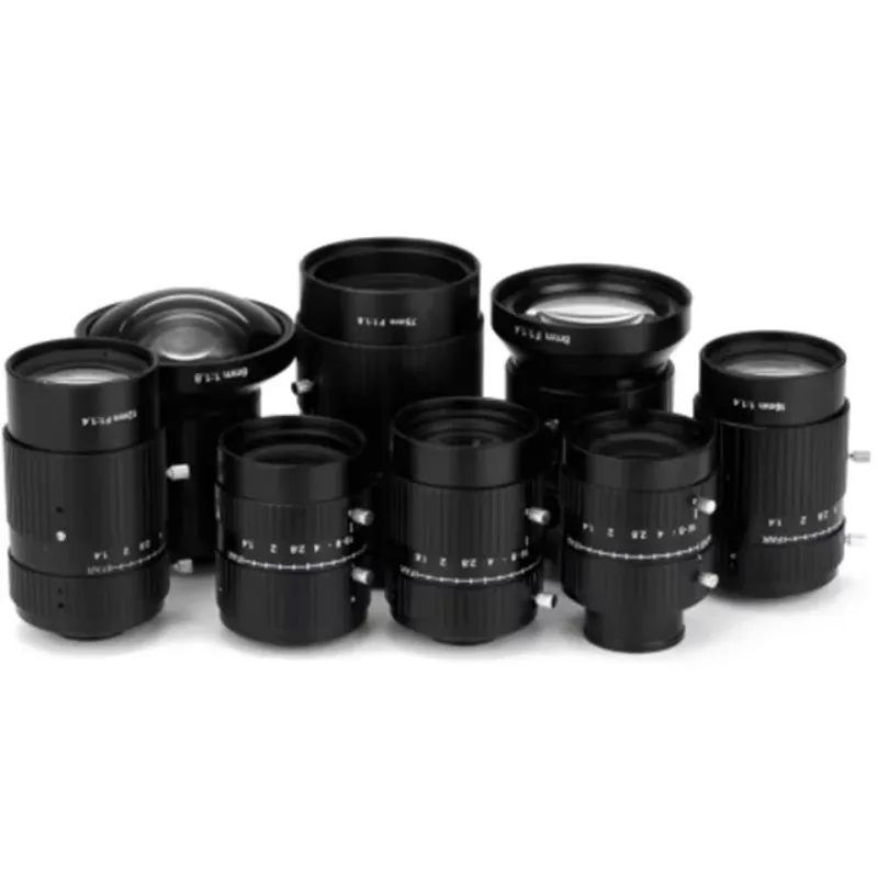Best Fixed Lens For 1.1inch Wholesale Industrial 8mm Camera Lenses For Machine Vision Camera C Mount 10 Megapixel Lens Set