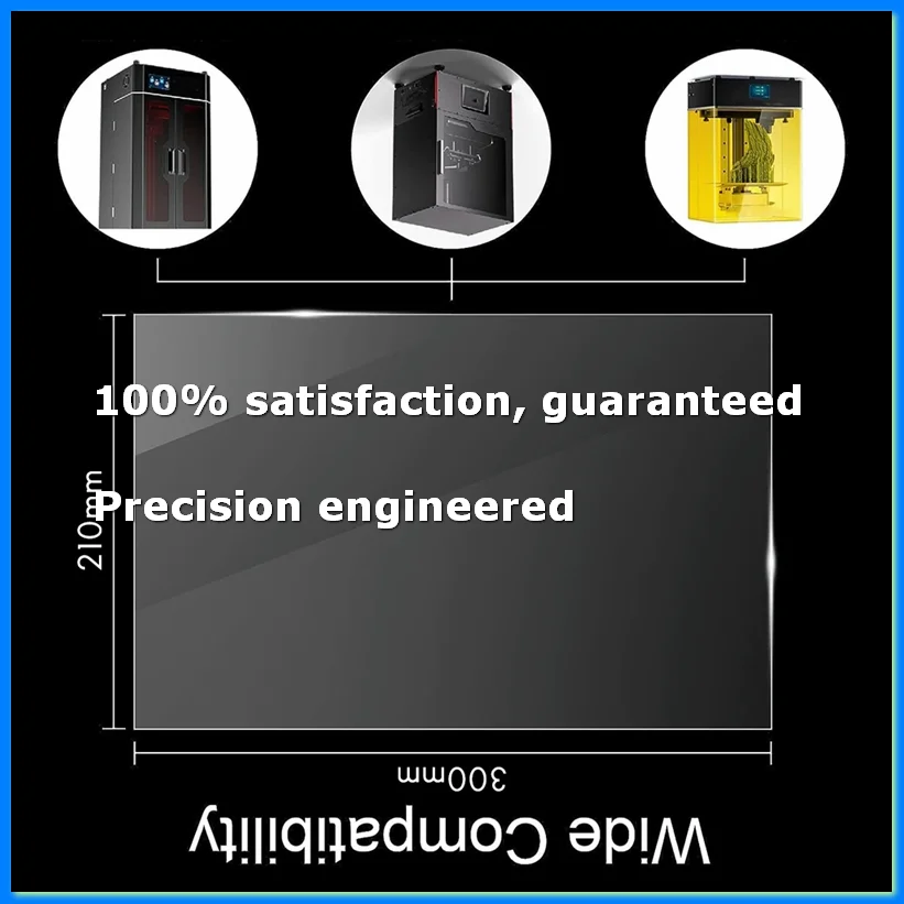 

5PCS NFEP(FEP 2.0)Films for Photon M3 Max, M3 Premium, Jupiter(6K), 2 Resin Printers,210x300x0.15mm-A25R