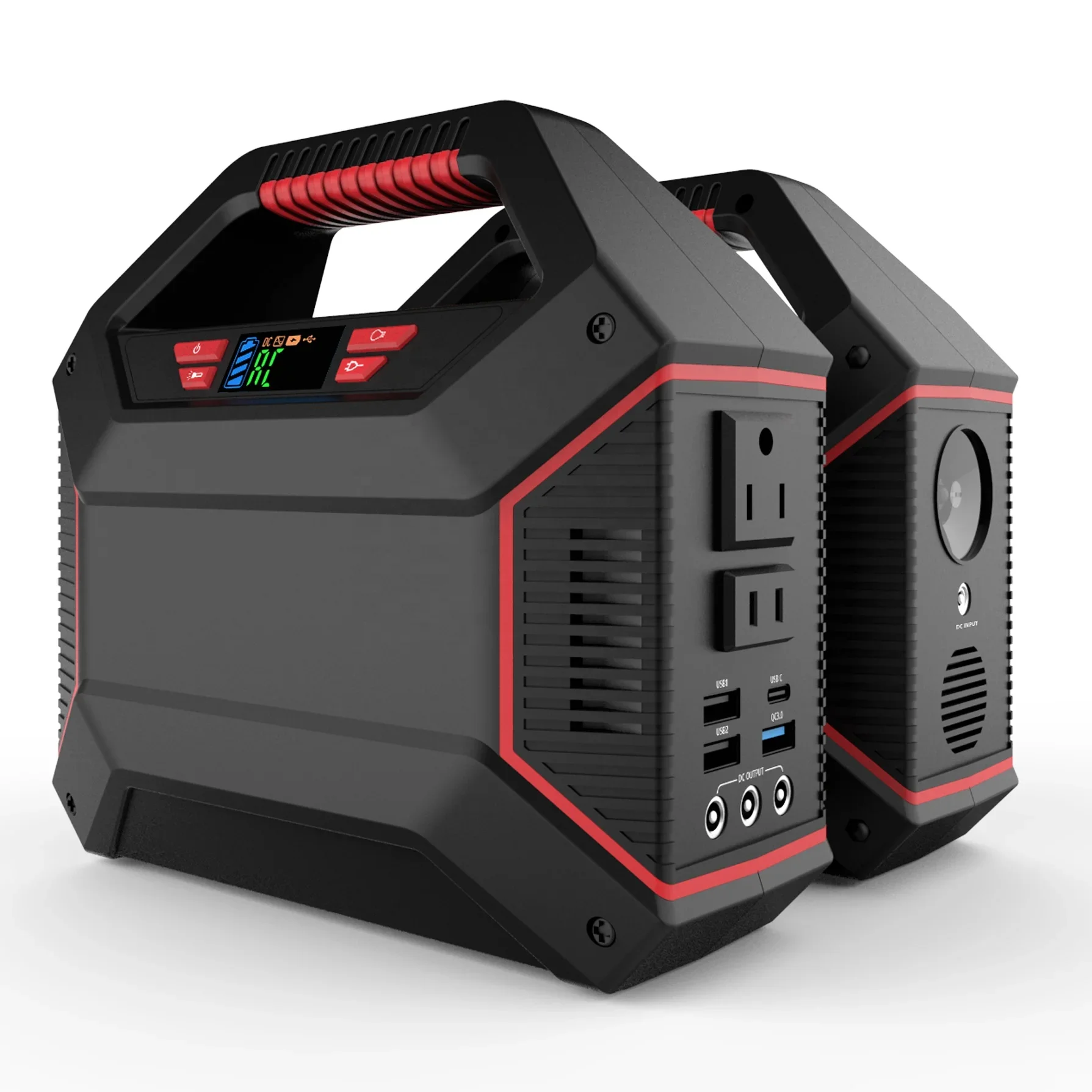 S365 Portable Power Pack Outdoor Station With AC Output Solar Portable Generator Solar Battery For Camping