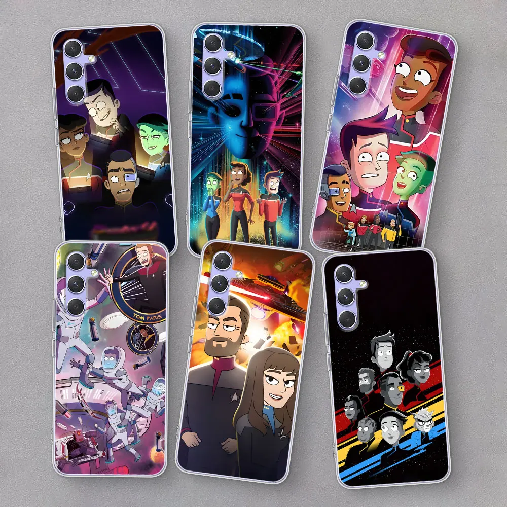 Star Trek Lower Decks Case for Samsung Galaxy A13 A14 A15 A32 A33 A34 A35 A51 A52 A54 A55 A21s A12 A31 Clear Soft Phone Cover