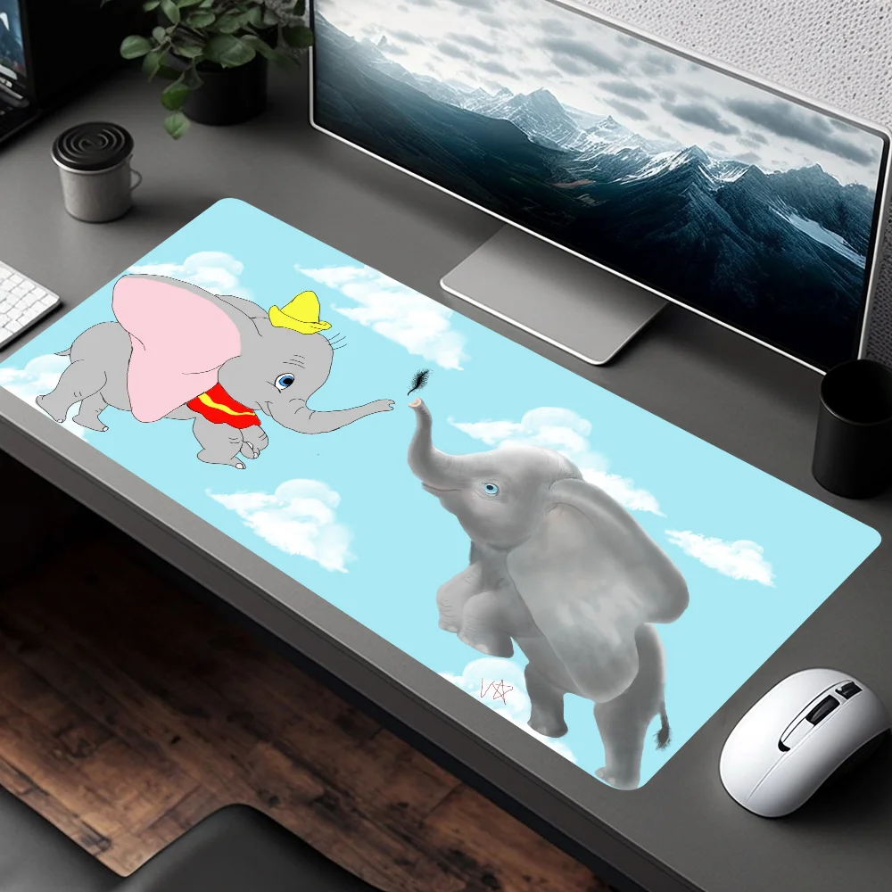 Imagem -03 - Disney Dumbo Non-slip Mouse Pad Pele Personalizada Escritório Computador Tapete de Mesa Mesa Teclado Grande Mouse Pad Almofada Laptop