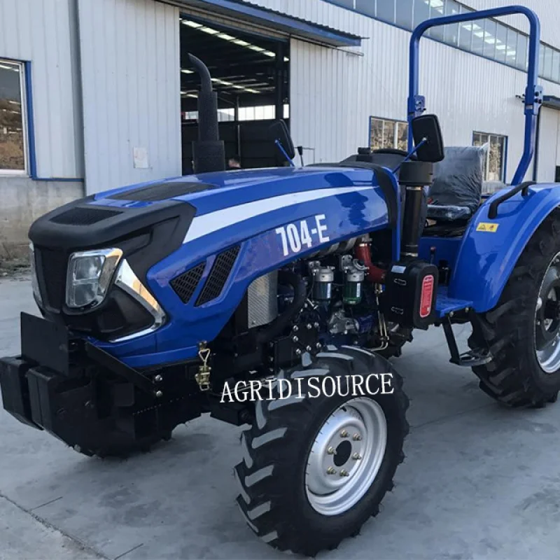 Mini Tractor para granja pequeña, DY704 70HP, económico, 4x4, eficiencia