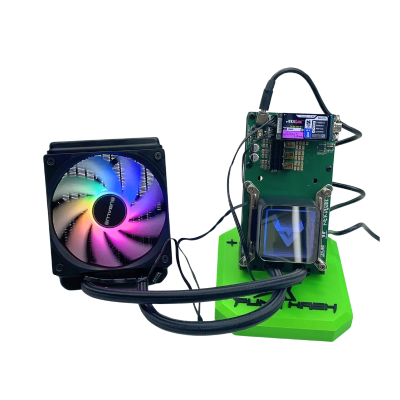 100% original NerdQaxe++ Hydro Bitcoin Miner 4.8TH/s Bitaxe NerdQAxe++ Bitaxe NerdQAxe++