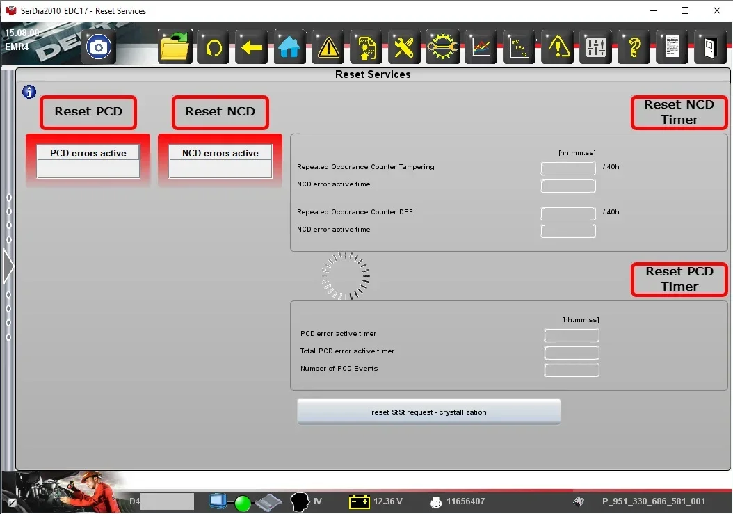 FOR DEUTZ DIAGNOSTIC KIT (DECOM)