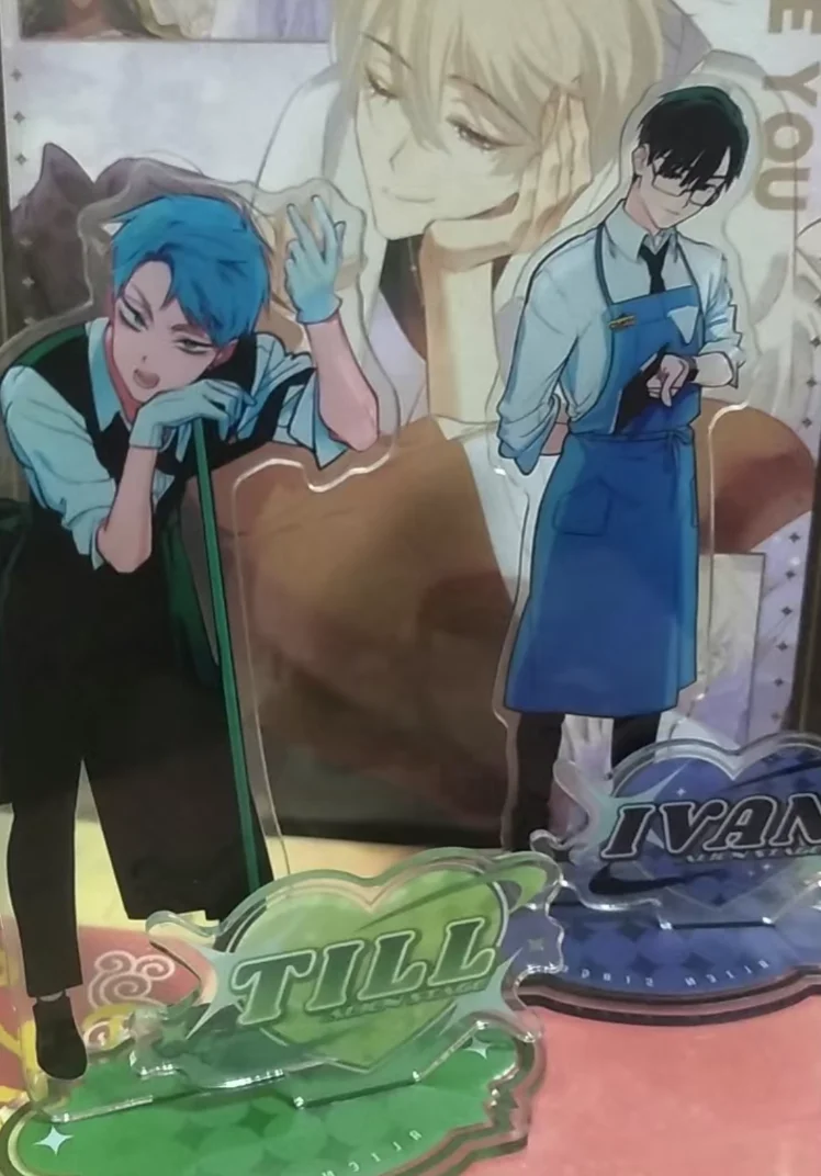 متوفر في المخزون إيفان حتى المرحلة الغريبة المحيطة اللوحة الرمال الاكريليك Cd سطح المكتب غرفة زخرفة أنيمي المشجعين الطرفية هدية عيد ميلاد اللعب