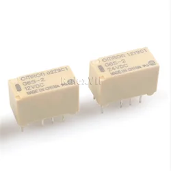 1pcs G6S-2-3VDC G6S-2-5VDC G6S-2-12VDC G6S-2-24VDC 3V 5V 12V 24V DIP Signal Relay 2A 8 Pin