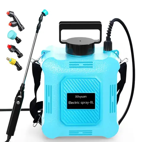 2026 Upgrade Electric Sprayer with Handle Retractable Wand Portable Multi-purpose Garden Sprayer for Farms Orchard Lawns Gardens