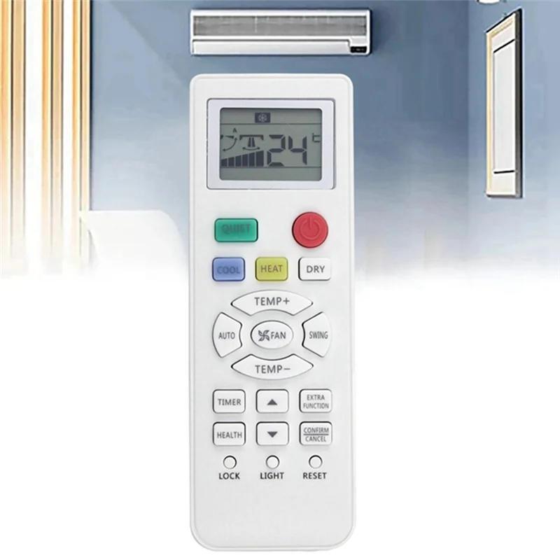 FULL-For Haier Air Conditioner A/C Remote Control Replacement 0010401715B AC Remote 0010401715B