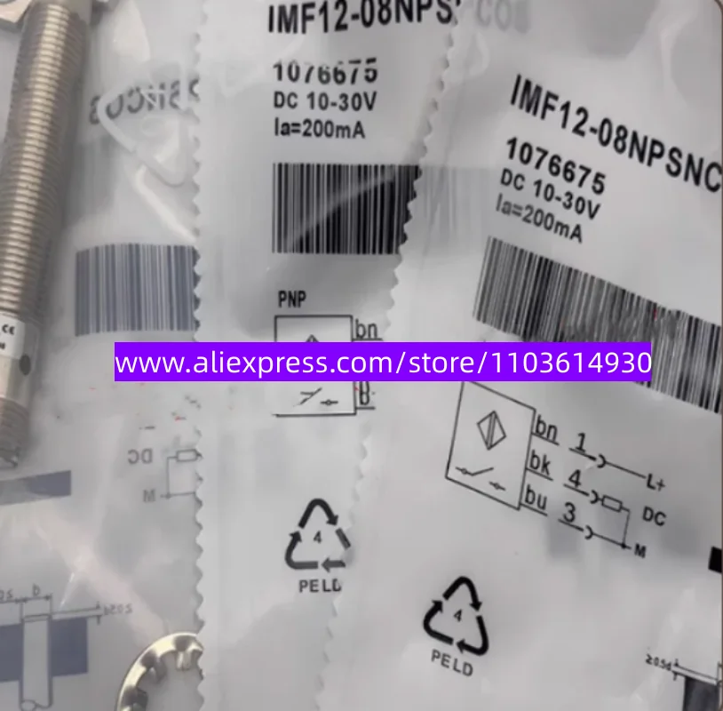 

2pcs New approach switch IMS12-04BPSVU2S IMS12-04BPONU2S IMS12-08NPSNU2S IMS12-08NPONU2S IMS12-04BPSNU2S