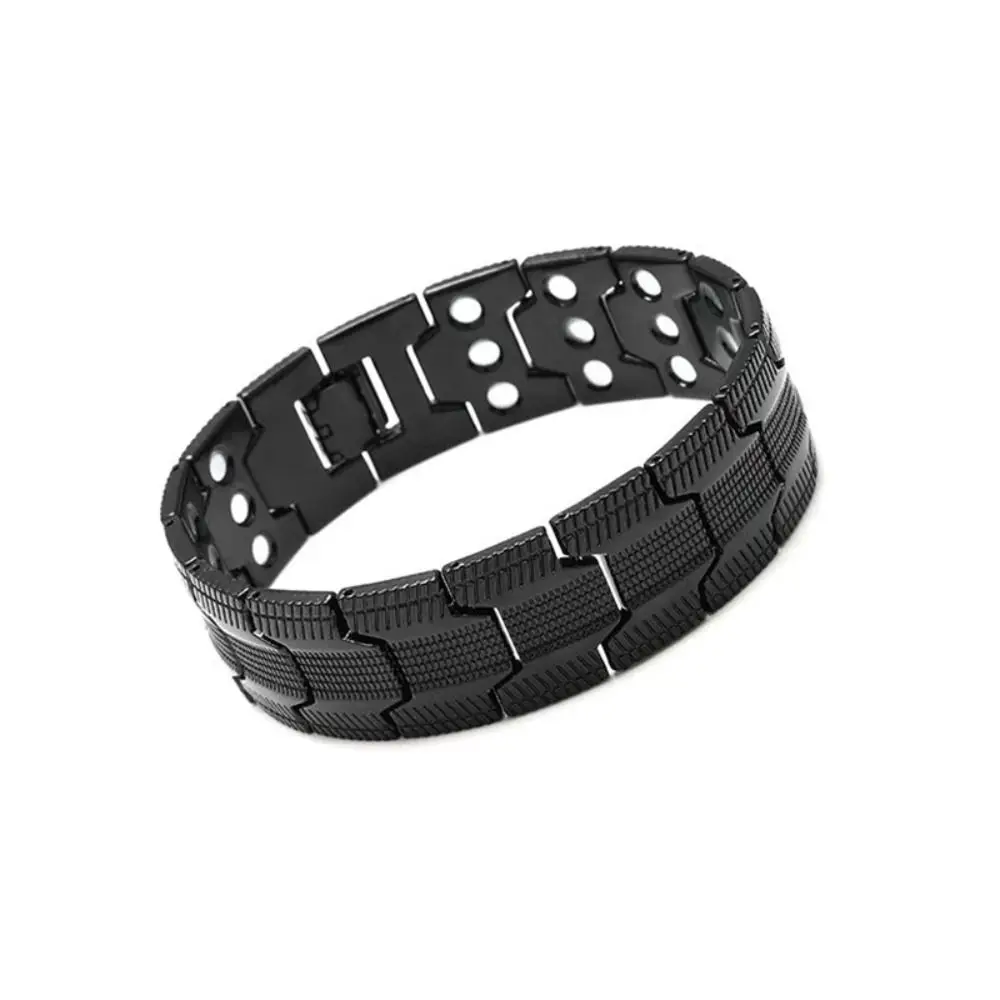 Adjustable Copper Bracelet 3X Strength Fold-Over Clasp Magnetic Therapy Bracelet Jewelry Gift Copper Wristband For Men