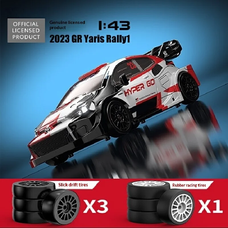 new-mjx-hyper-go-43308-1-43-rc-drift-racing-car-4wd-remote-control-drift-rally-racing-vehicle-customized-high-speed-mini-rc-car