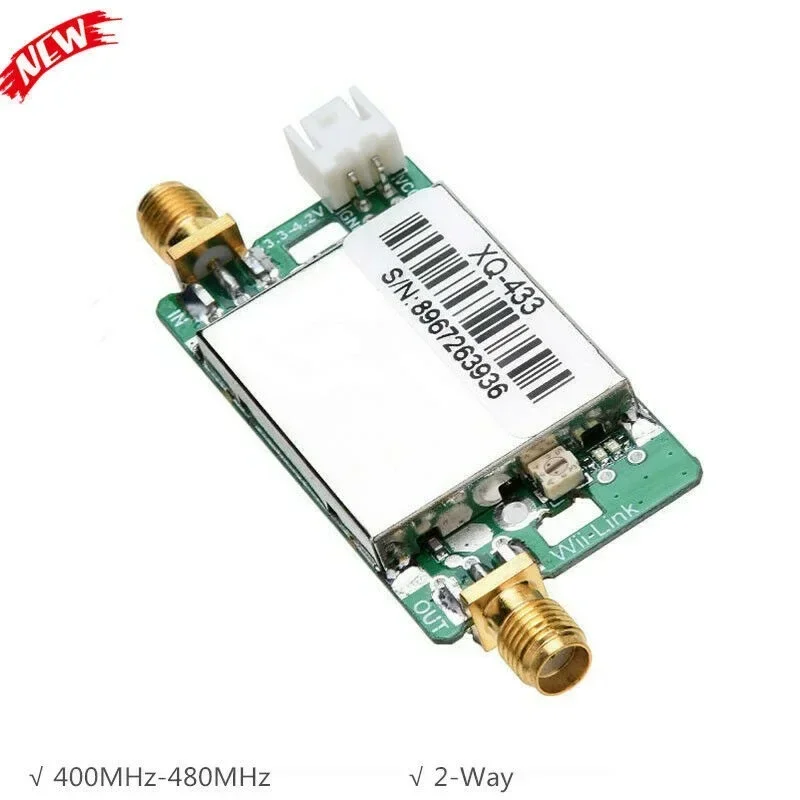 433MHz Lora Signal Booster Amplifier Two-Way Signal Amplifier 420MHz-510MHz Detector Lora Module