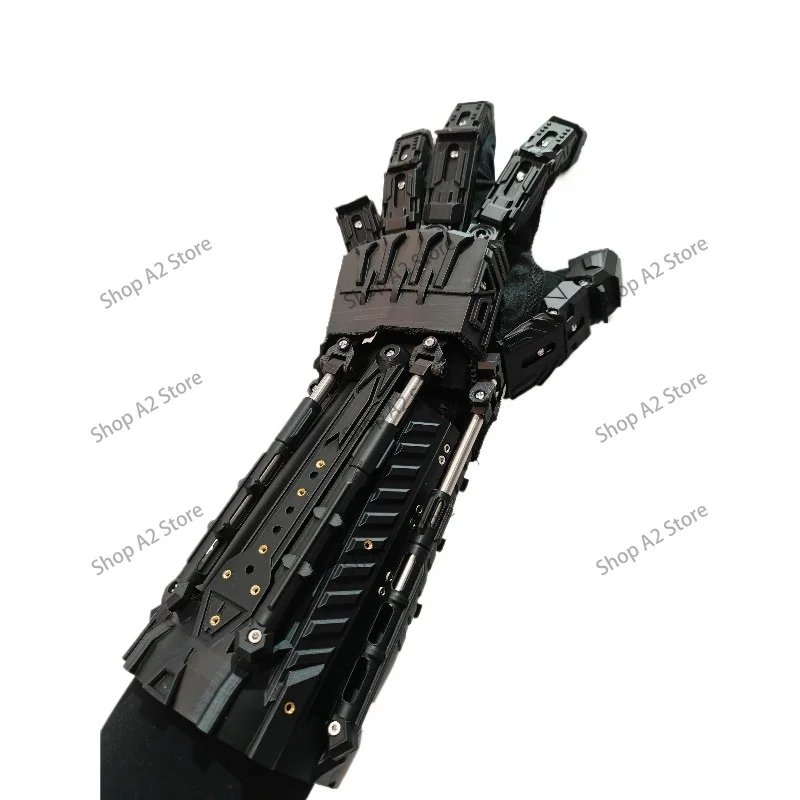 Cyberpunk Mecha Arm Exoskeleton for Cosplay, Sci-Fi Movie Props, Adjustable Robot Arm Costume Gear for Fans, Futuristic Film