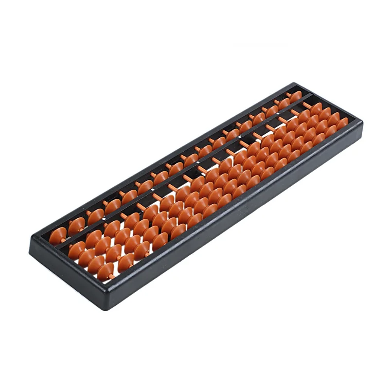 WOWFU-10X プラスチックそろばん 算数そろばん 子供用計算ツール 17桁