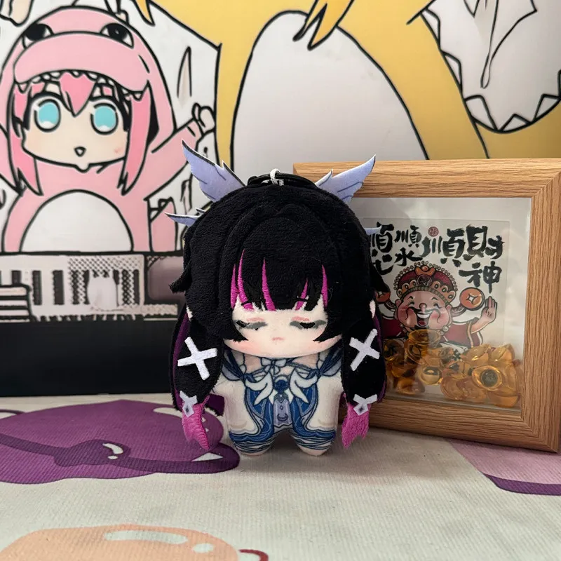 10cm Genshin Impact Durin Columbina Flins Varka Plush Doll Anime Figure Kawaii Ornament Cute Plushie Toy Birthday Custom Gifts