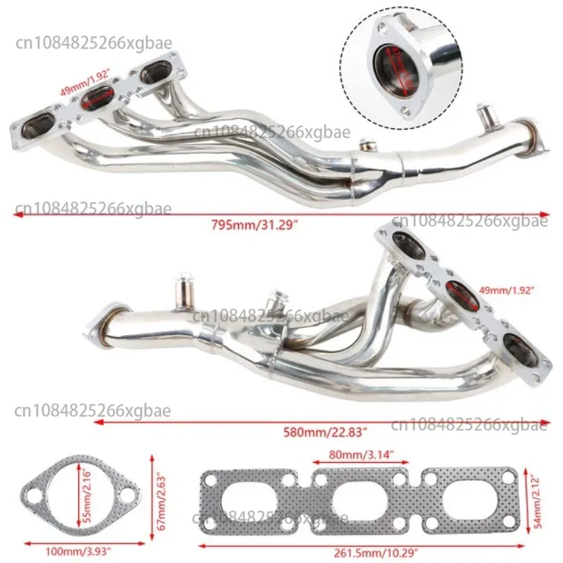 Stainless Steel Downpipe Exhaust Header System For  325i Performance Upgrade Car Parts Hot Sale