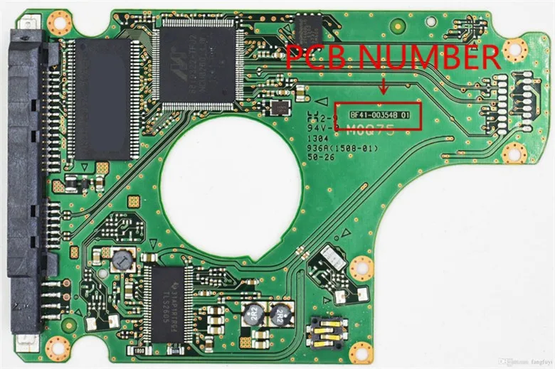 Imagem -02 - Placa de Circuito do Disco Rígido Notebook Bf4100354b 01 m8 _ Rev.06 R00 SA St500lm012 St1000lm024 St750lm022