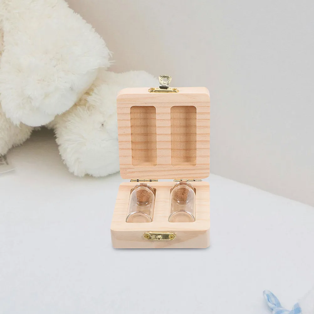 1Set Baby Keepsake Box for Girls Boys Umbilical Cord First Hair Cut Keepsake Storage Newborn Gift Large Capacity