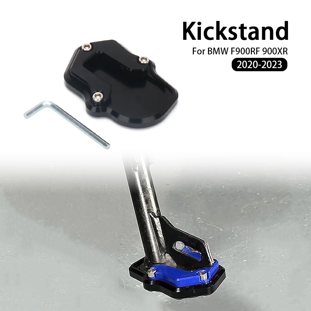 

New Motorcycle Kickstand Side Stand Extension Foot Pad Support Fit For BMW F900R F900XR F 900 R F900 XR 2020 2021 2022 2023