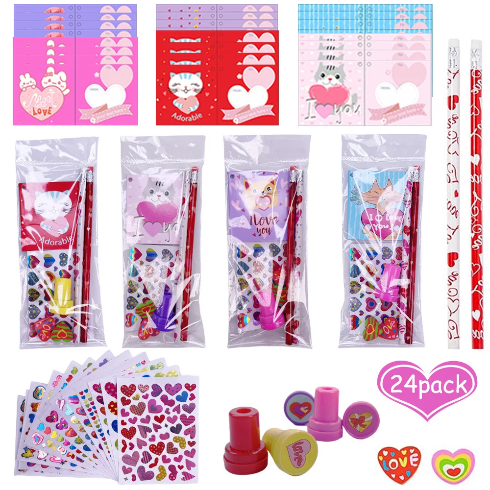 Valentinstag-Partygeschenke, Geschenke für Kinder, 30-teiliges Squishy-Zappelspielzeug mit bunten Tassen, DIY Whack a Mole Game Briefpapier-Set Pa