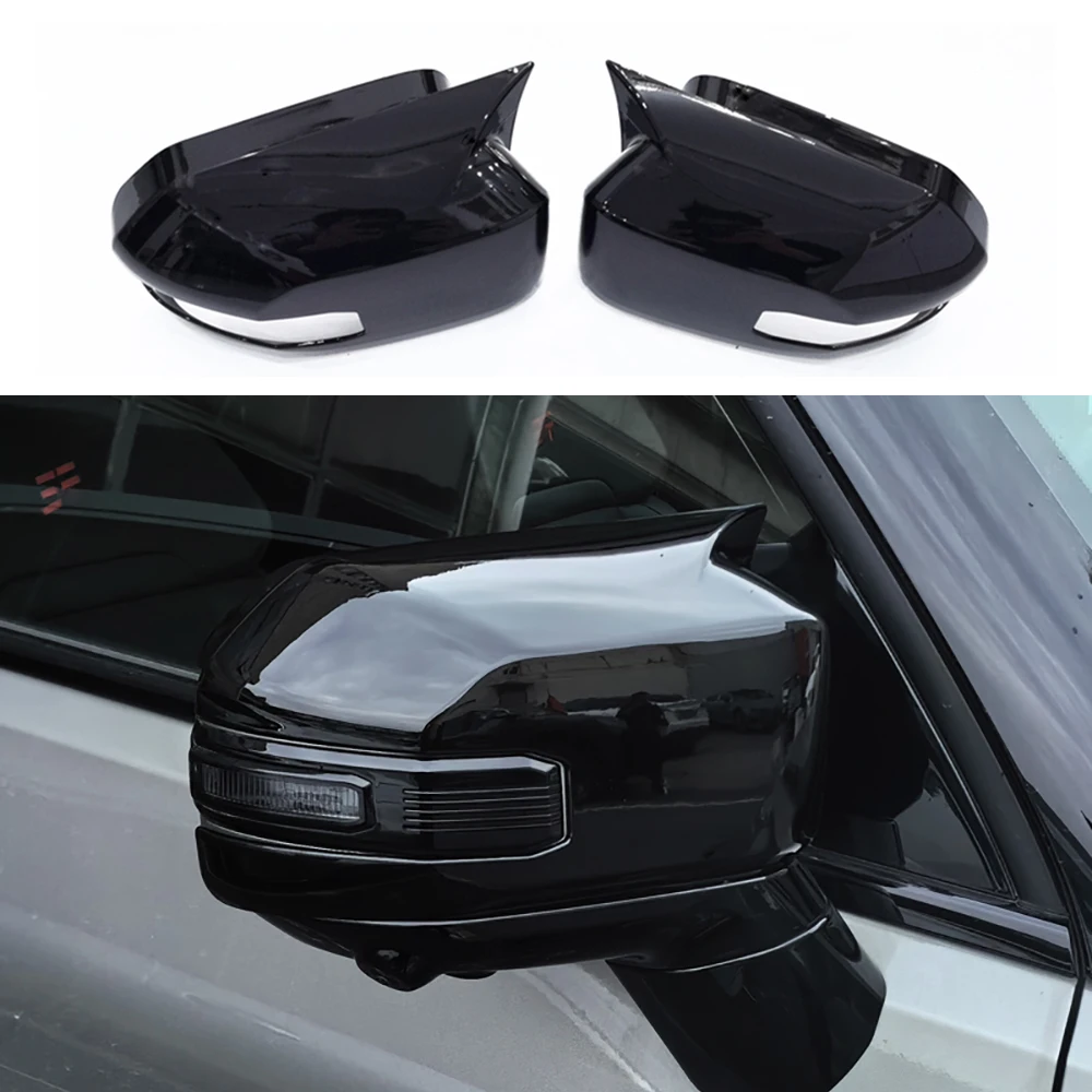 Rear View Side Mirror Cover Fit For Chery Jetour Traveller T2 2023 2024 Bright Black/Matte Black Reverse Mirror Decorative Cover