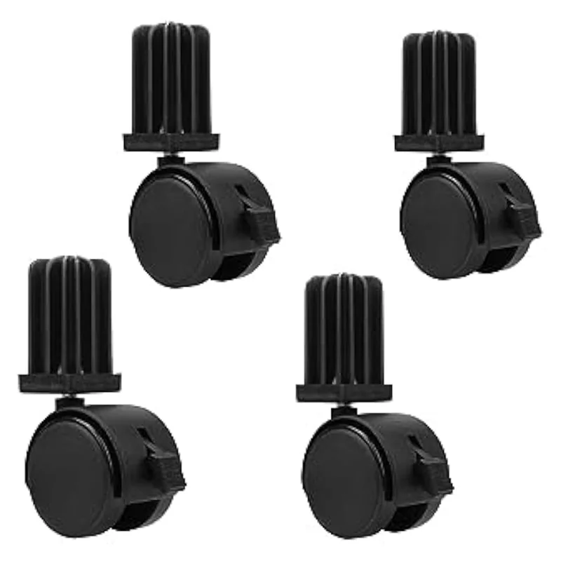 

AT19-Replacement Grill Caster Wheels 4Pcs 6414 306414 Insert For Weber Genesis Summit Silver Spirit Gas Grills