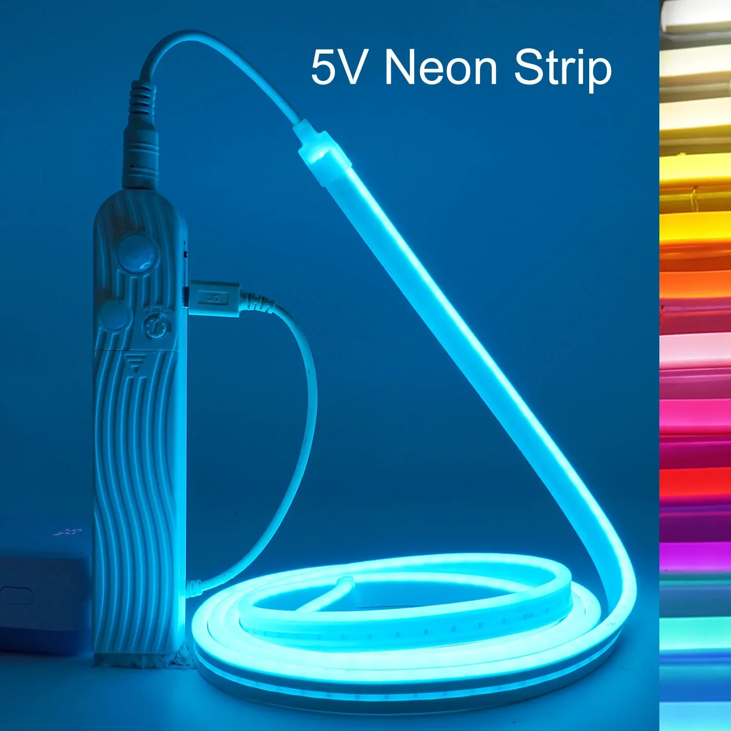 

USB 5V LED Neon Strip Wireless With Motion Sensor 120leds/m Night Light Cabinet kitchen Stairs Wardrobe Bed Cabinet Side Light