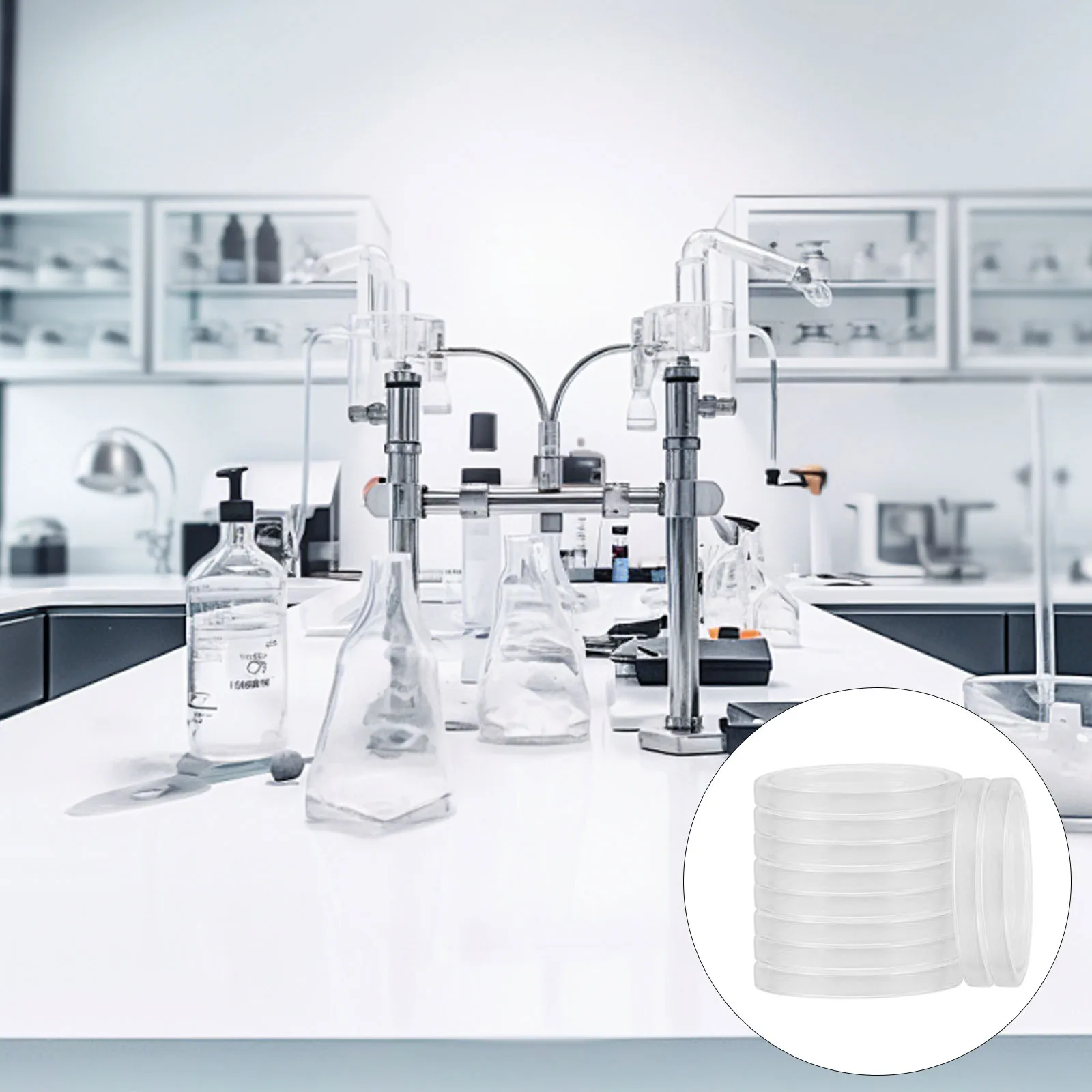 

Petri Dish Agar Cell Culture Bacteriological Disposable Dishes Transparent Plate